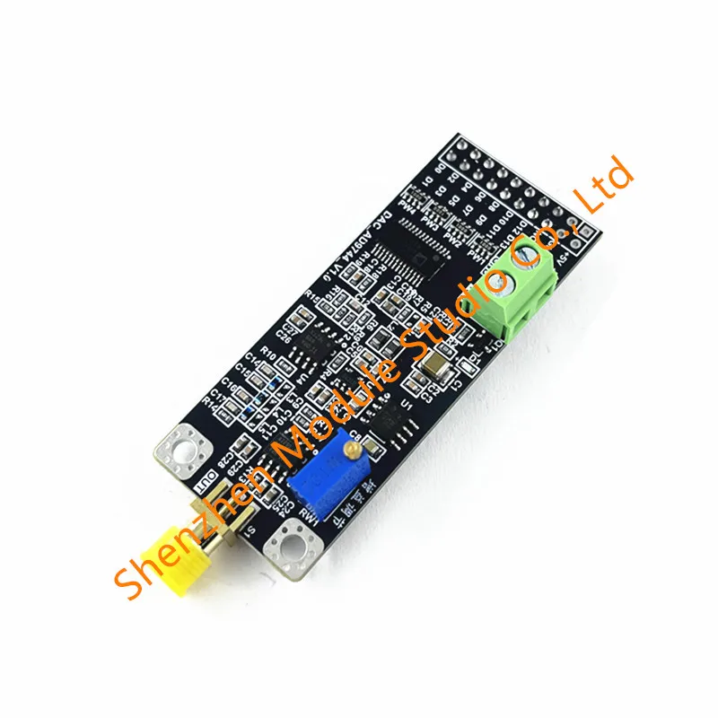 1PCS AD9744 Module 14-Bit High-Speed DAC Digital-to-Analog Converter Waveform Generator Module with 210M Parallel Sampling Rate