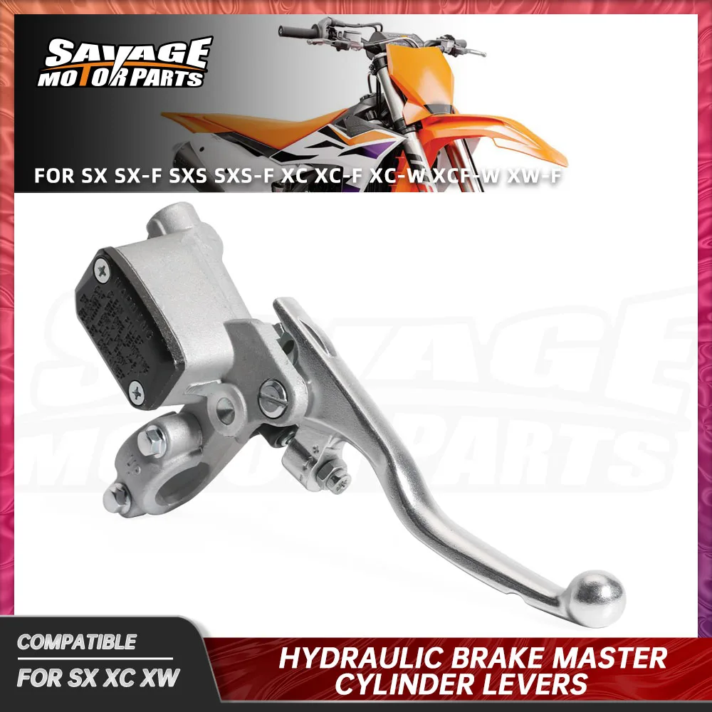 

Главный тормозной цилиндр переднего тормоза, гидравлический рычаг для SX SXS Racing XC XCF XW 500 450 350 300 250 200 125, детали ручек управления