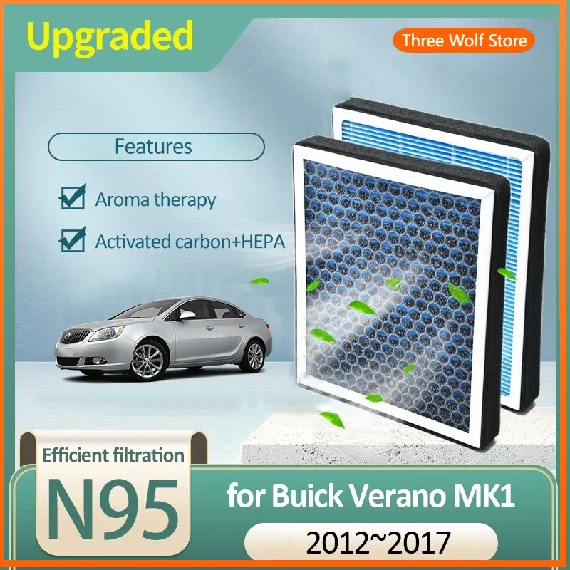 

Activated Carbon Air Filter for Buick Verano MK1 2012 2013 2014 2015 2016 2017 13271190 52425938 1808524 Air Conditioner Filter