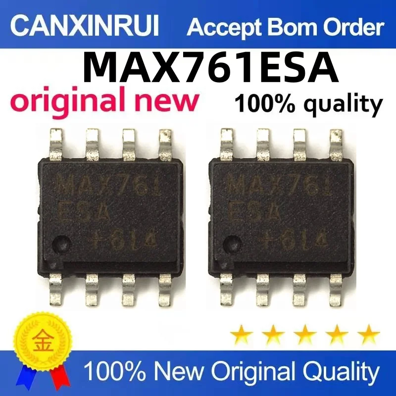 

MAX761ESA MAX761CSA MAX761 SOP8 voltage regulator IC is newly imported