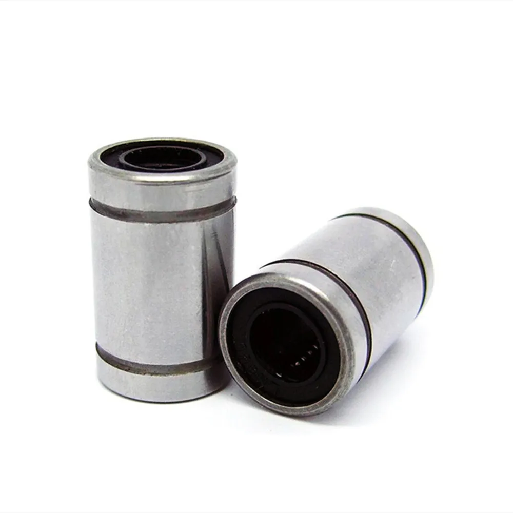1/10PCS LM8UU LM10UU LM16UU LM12UU Cuscinetto Lineare Boccola Lineare 8 millimetri Aste Guida Lineare Albero Parti FAI DA TE CNC stampante 3D