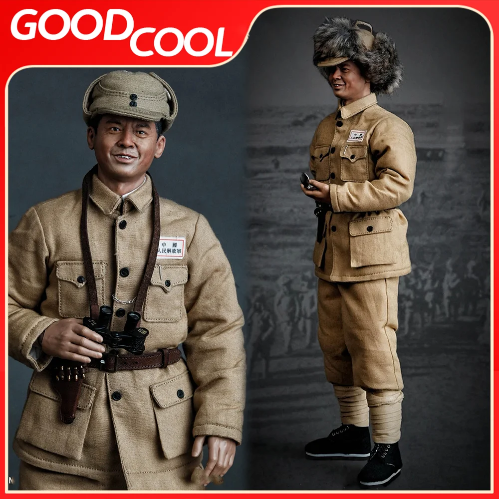 Masculino soldado figura de ação militar, 1, 6 escala, 12 ", CHN-034, o norte, coluna do exército, conjunto completo modelo, em estoque