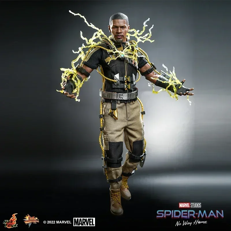 Marvel   Anime Action FigureSpider Man: Hero No Return Electric Light Man 1:6 Ratio, Doll Soldier Man Pvc Model Gift Toys