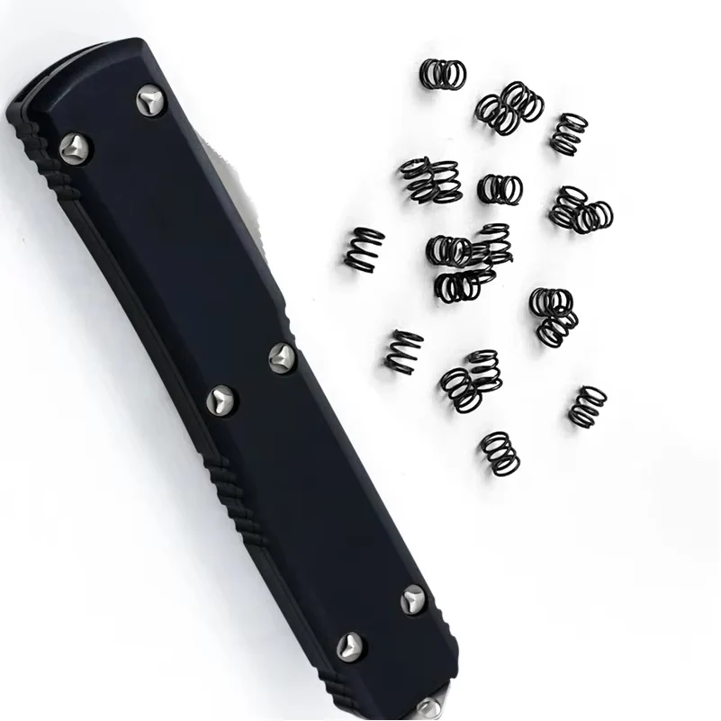 3/5pcs 나이프 스위치 액세서리 푸시 버튼 스프링 OTF 분해 Microtech Ultratech UT UTX85 나이프 DIY 부품 도구 만들기