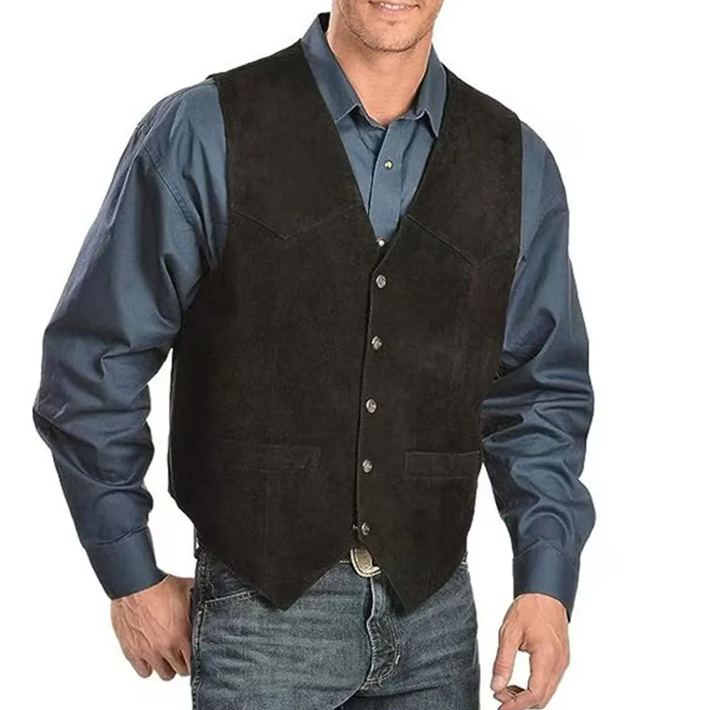 

Casual Vest Retro Slim Fit Vest For Men Single Breasted Vest 2025 New For Wedding