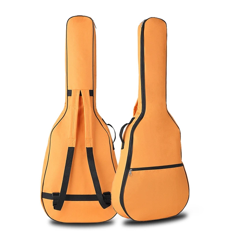 41/40 Inch Portable Oxford Fabric Acoustic Guitar Double Straps Padded Guitar Soft Case Gig Bags Waterproof Backpack 4