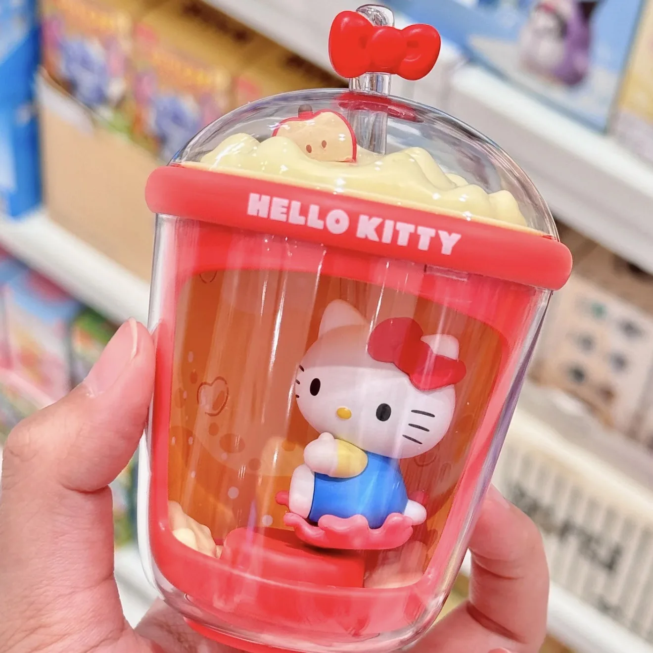 

Sanrio Light Fun, серия чашек для чая с молоком, милая фигурка мелодии собаки Пача и декоративная слепая коробка