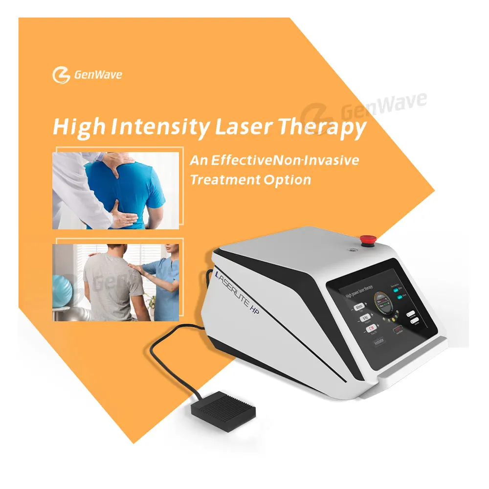 High-Intensity Class 4 Laser Therapy Device  30W 980nm and 8W 1064nm for Pain Relief