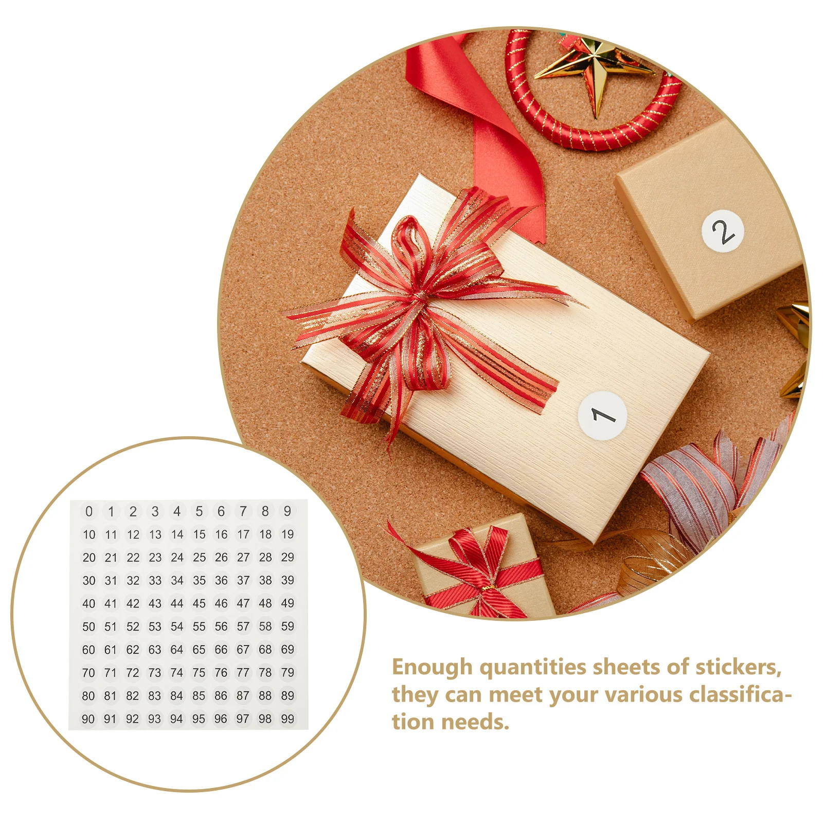 

20Pcs Rhinestone Storage Jar Number Labels Identification Labels for Housewarming Gift and Home Use Adhesive Number Stickers