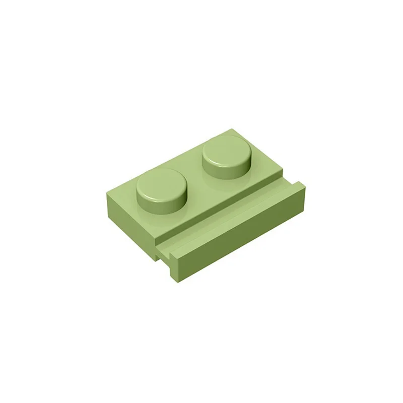 50 Stück 32028 Modifizierte 1x2 mit Türschiene und Spezialnut Spielzeug für Technische Bausteine Geschenk Kompatibel zum Zusammenbauen DIY MOC – Detail 12
