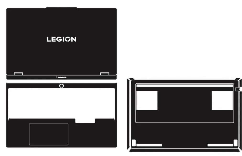 

Pre-cut Transparent Matte Vinyl Skin Sticker Cover For 2025 Lenovo Legion 5 15 Gen 10 IRX10