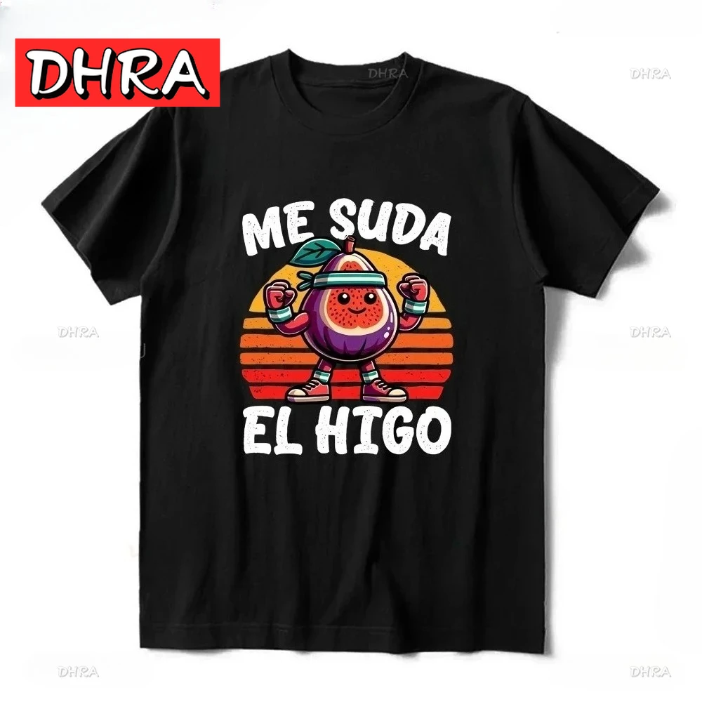 Me Suda El Nabo Divertida Friki Gimnasio Fitness Camiseta bromas españoles camiseta gráfica Casual hombres ropa informal de moda mujeres Tops