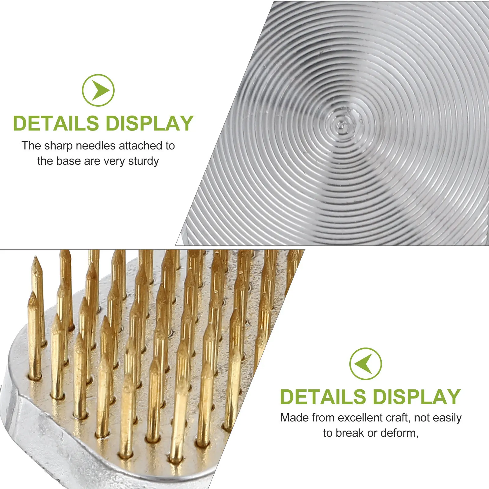 

Flower Holder Floral Arrangement Pin Flower Fixation Base Sturdy Needles Reusable Home Decoration Bedroom Kitchen