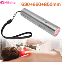 Red & Blue Light Therapy Device with 5 Wavelengths Near Infrared 940nm Light Therapy for Body Relief Acne Treatment Skin Health