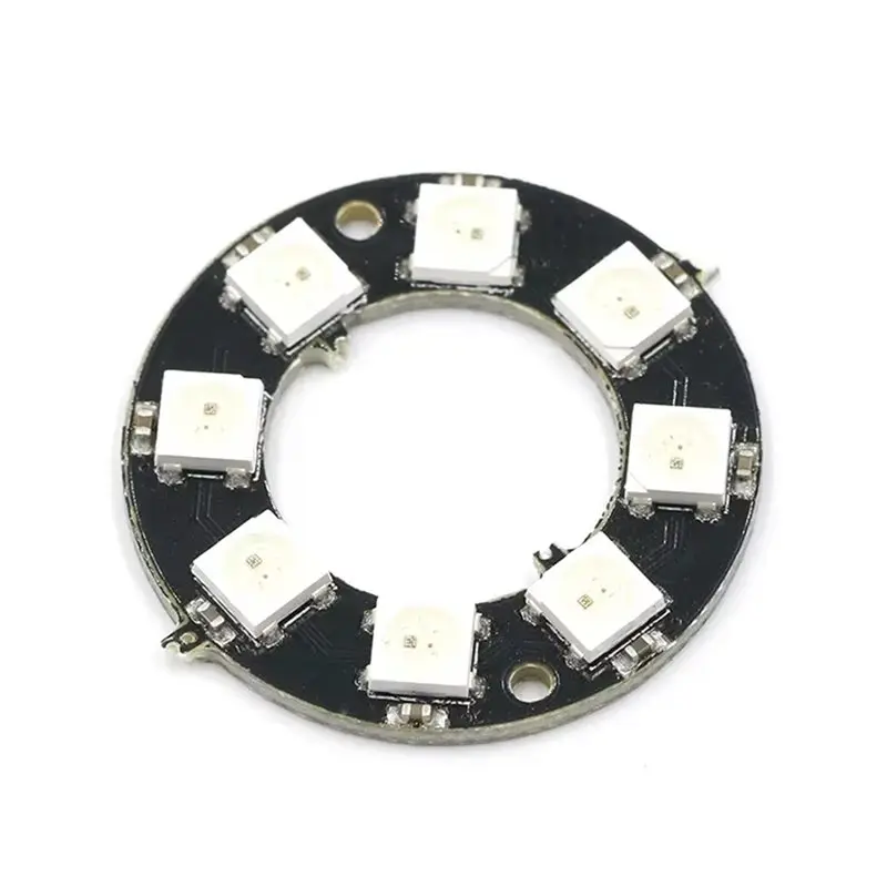 ABKS-WS2812 5050 RGB LED Ring 61-Bit Full-Color Programmable Light Circle Module DIY Projects