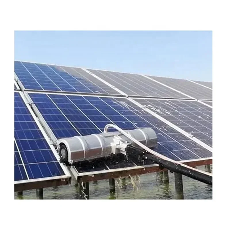 Solar Photovoltaic Panel  Cleaning  Brush Tool Equipment 7.2M Telescopic PV Solar Panel Cleaning Machine Tools