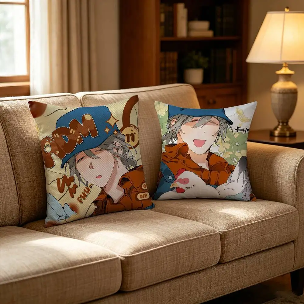 

M-Manhwa Mr As Farm (1) Pillow Case Pattern Printed Pillowcase For Living Room Sofa Cushion Cover