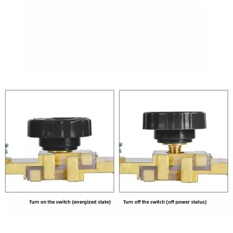 For Quick Cut-off Switch 100A Anti-Leakage Switch Car Side Post Battery Disconnect Switch Car Battery Terminal Link Car Accessor