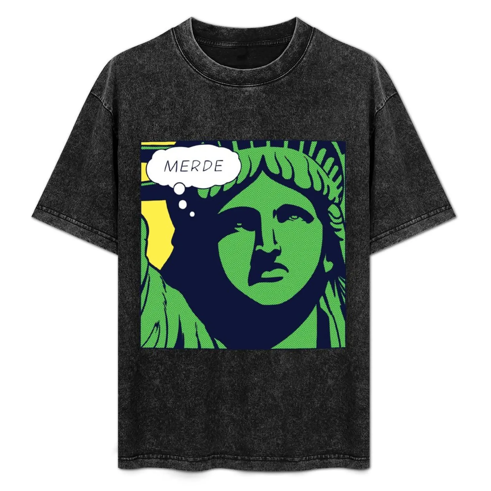 

Pop Liberty T-Shirt Heavy Duty Casual Work Tee