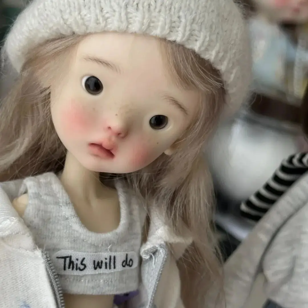 

Новый sd bjd baby 1/6 25 см Girl Baby Big doudou soil girl маленькая ткань смола макияж девушка суставы может перемещать точечный макияж бесплатная доставка