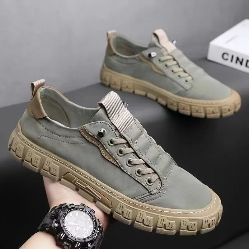 

Men's Shoes Breathable Ice Silk Canvas Shoes Outdoor Casual Sneakers for Men Vulcanized Walking Flats Loafers Zapatillas Deporte