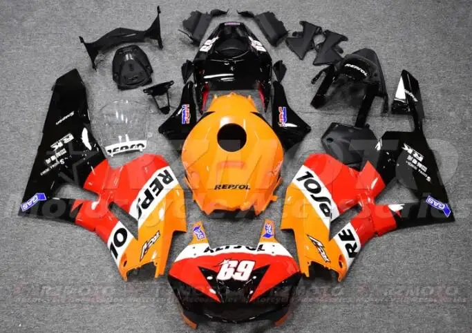 4Gifts New ABS Motor Fairings Kits Fit For HONDA CBR600RR F5 2013 2014 2015 2016 2017 2018 2019 Bodywork Set Custom Number 69