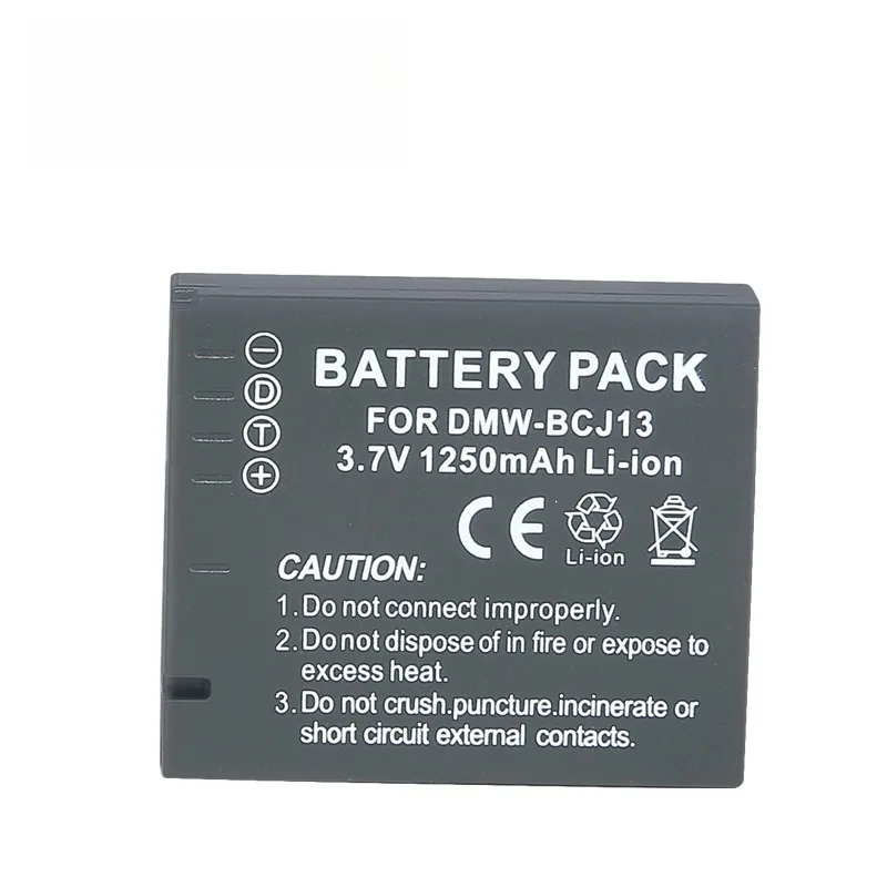 BCJ13 배터리 1250mAh 파나소닉 DMC-LX5 LX5GK DMC-LX7 LX7GK 라이카 미러리스 카메라에 적합