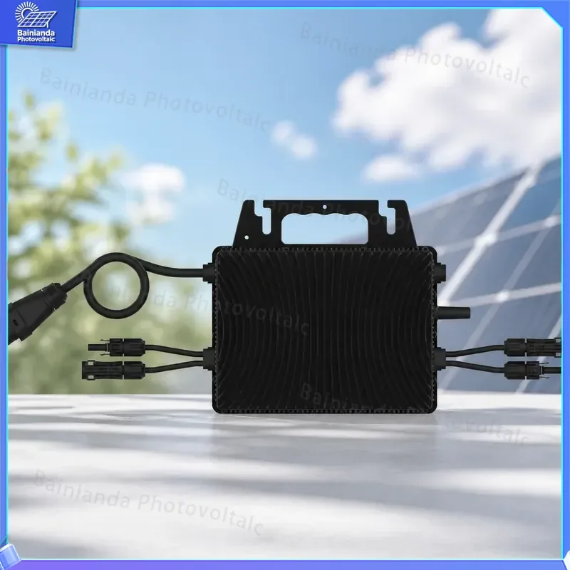 800W Micro Inverter Solar Wind Generator Balcony PV System Smart Home Off Grid Power Station Renewable Energy Kit for Garden