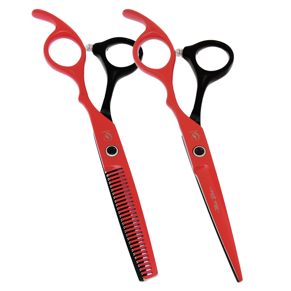 

6 Inch Barber Scissors Japanese Steel Hair Cutting Shears Salon Hairdressing Hair Thinning Scissors Hairstylist Clippers A0074A