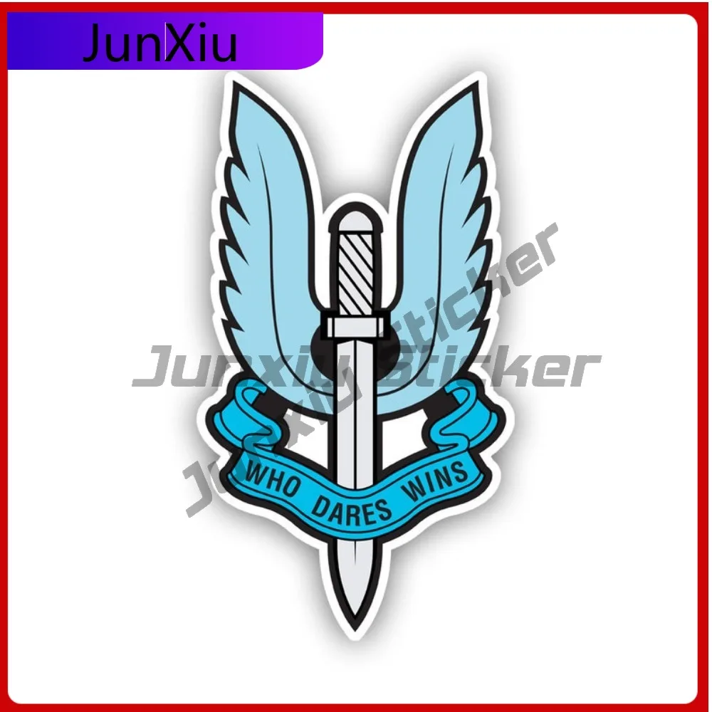 

Special Air Service Sas Insignia Sticker Uv Protected Decals Uv Protected Secret Air Service British Special Forces V2 Funny