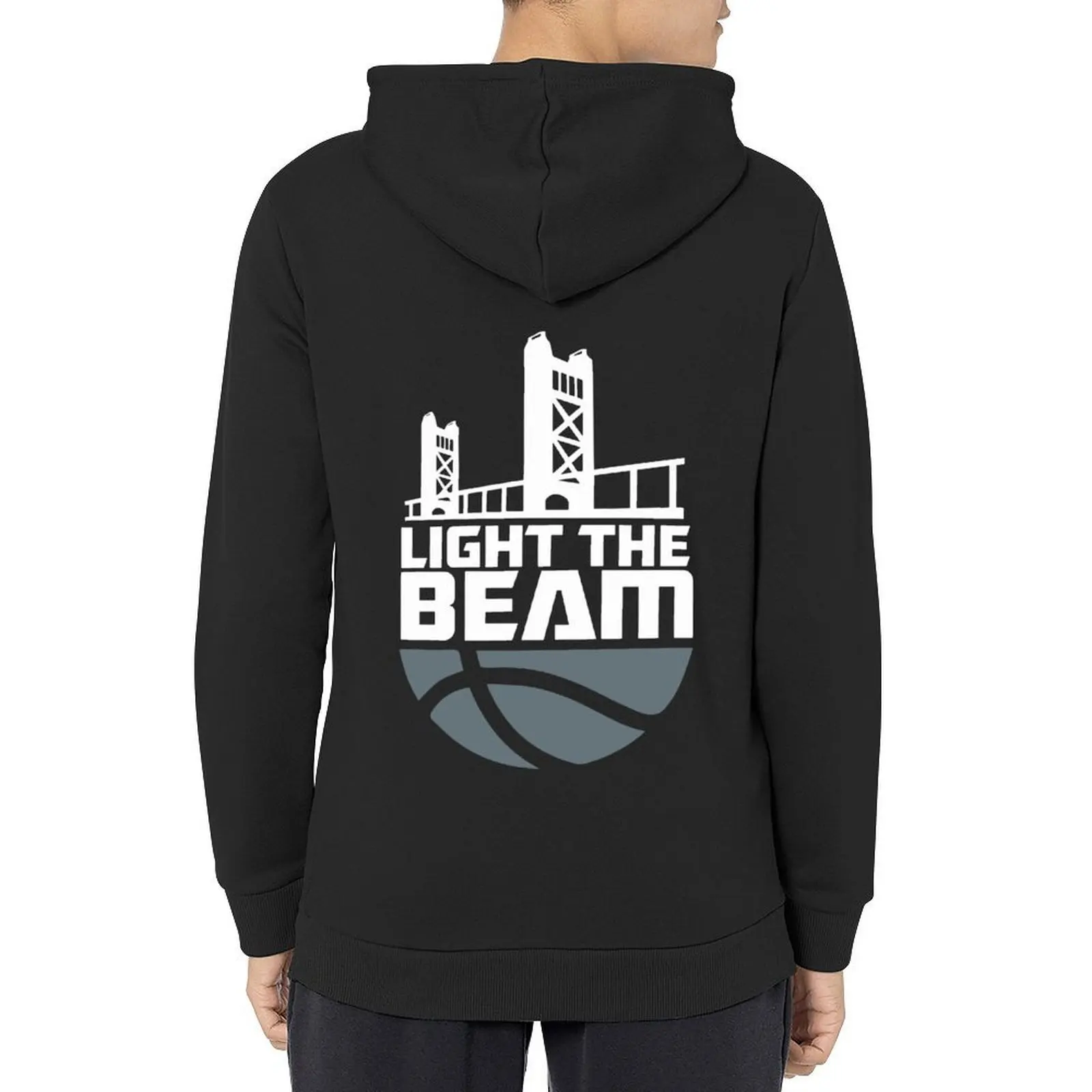 

Light The Beam - Sacramento Basketball Hoodie autumn clothes autumn autumn jacket men new features of hoodies & sweatshirts