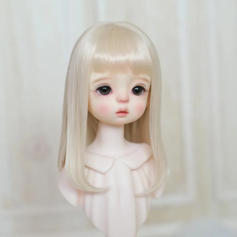 1/3 1/4 1/6 1/8 High Temperature Bjd Sd Doll Wig Wire Cute Long Style Fashion Super Hair