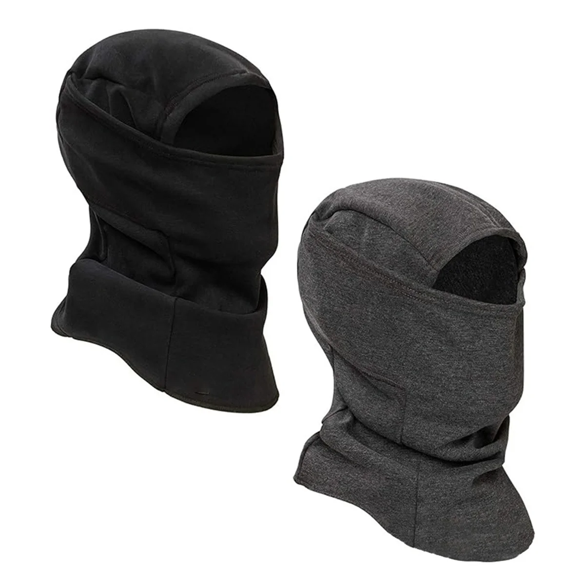 

2PCS Balaclavas Ski Mask Full Face Cover Breathable Warm and Windproof Fleece Winter Sports Hat for Men