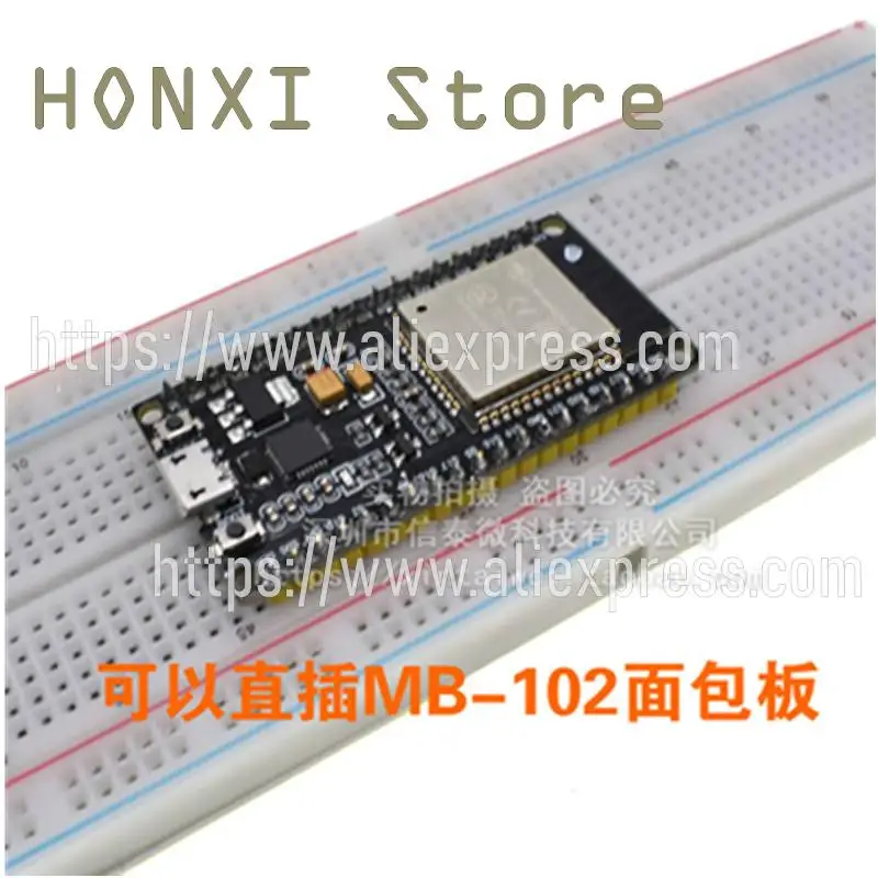 Goouu-ESP32 Módulo WiFi sem fio, placa de desenvolvimento Bluetooth, CPU Dual-Core, 2 em 1, 1PC