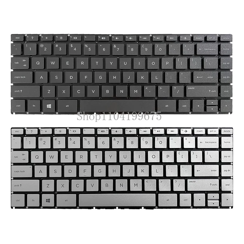 Keyboard for HP 14S-DP 14S-CR 14S-CF 14-CB 14-BD DA TPN-i130 I135 Q188 Q190 US