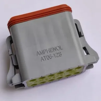 AT06-12SA Amphenol Power connector - Automotive connector male plug, AT series, 12 channels, wire installation