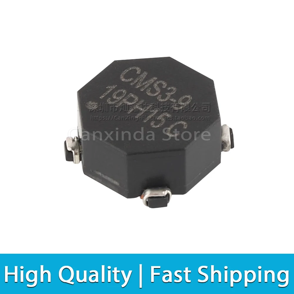 2pcs SMT SMD Common Mode Choke Coil Inductor Inductance 400uH 1.7A Switching Power Supply Signal Line Filter CMS3-9-R CMS3-9