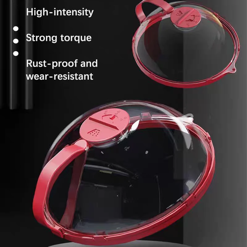 Microwave Splash-Proof Cover, Transparent, Reusable, Heat-Resistant Pp Plastic Food Cover, with Ergonomic Handle, Durable and Easy-To-Clean Design, Retains Steam, Practical Microwave Cover, Microwave Splash Guard, Kitchen Essentials, Modern Kitchen Supplies, Microwave Food Cover, Microwave Splash-Proof Plate Cover, Microwave Food Cover with Adjustable Vent, Splash-Proof Pot Cover, Bowl and Plate Cover, Kitchen Supplies
