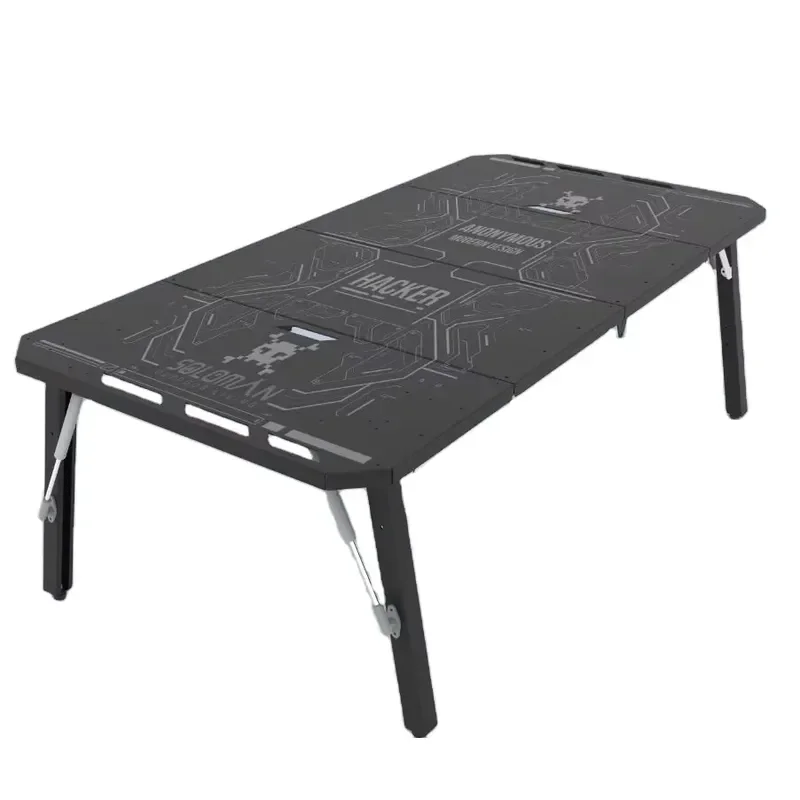 Hot Selling Modern Panel Outdoor Furniture Aluminium Alloy Foldable Camping Table 5kg Weight Limit for Schools Hotels