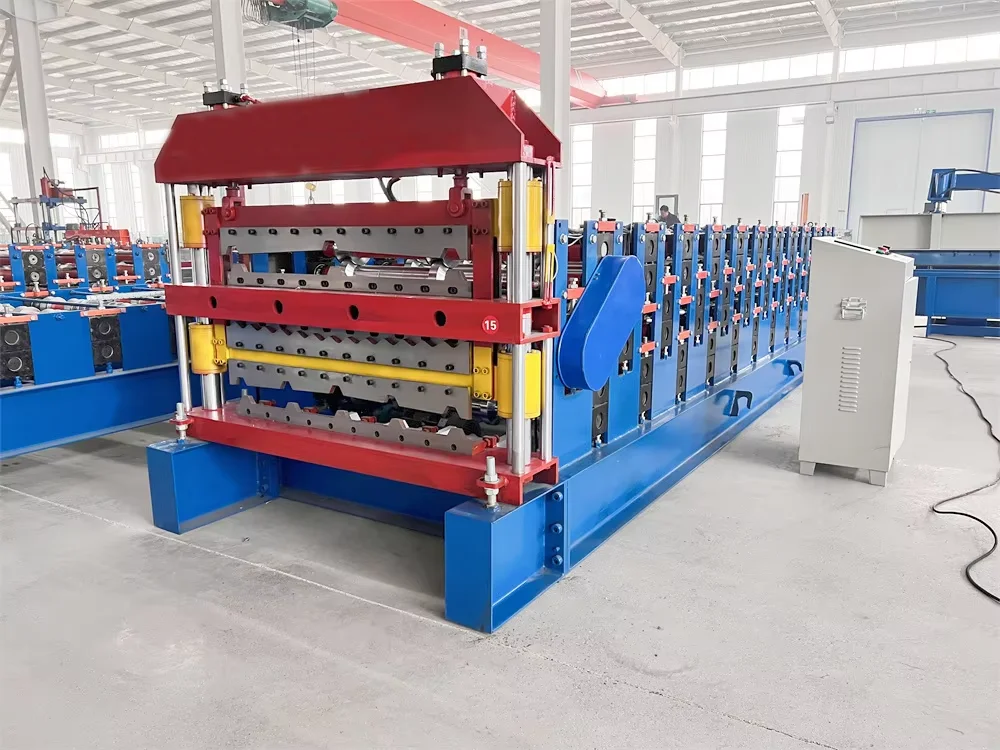 Corrugated Roof Panel Roofing Sheet Roll Forming Machine Wall Panel Roof Tile Making Machine Roofing Sheet Making Machine
