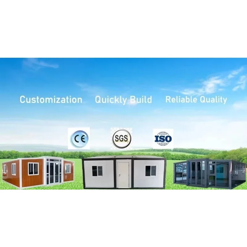 YG Customized 20Ft 40Ft Container Expandable Prefabricated House With Kitchen Price Prefab Living Mobile Home Casa Portable