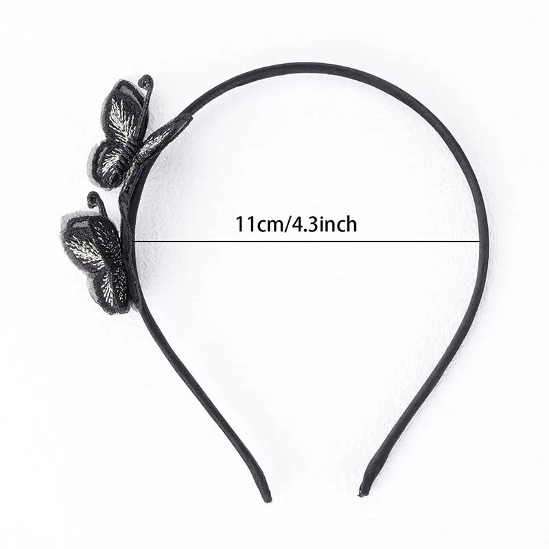 Classics Chiffon Butterfly Hairband Kids Princess Headbands Boutique Lovely Hair Hoop Girls Gifts Party Hair Accessories