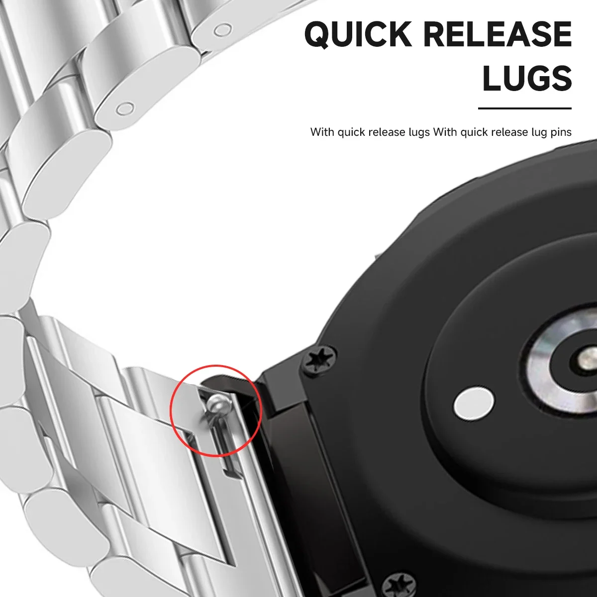 Para amazfit t rex 3 pulseira de aço inoxidável para amazfit t rex pro/t-rex pulseira de metal amazfit t-rex 2 cinta amazfit tex bandas