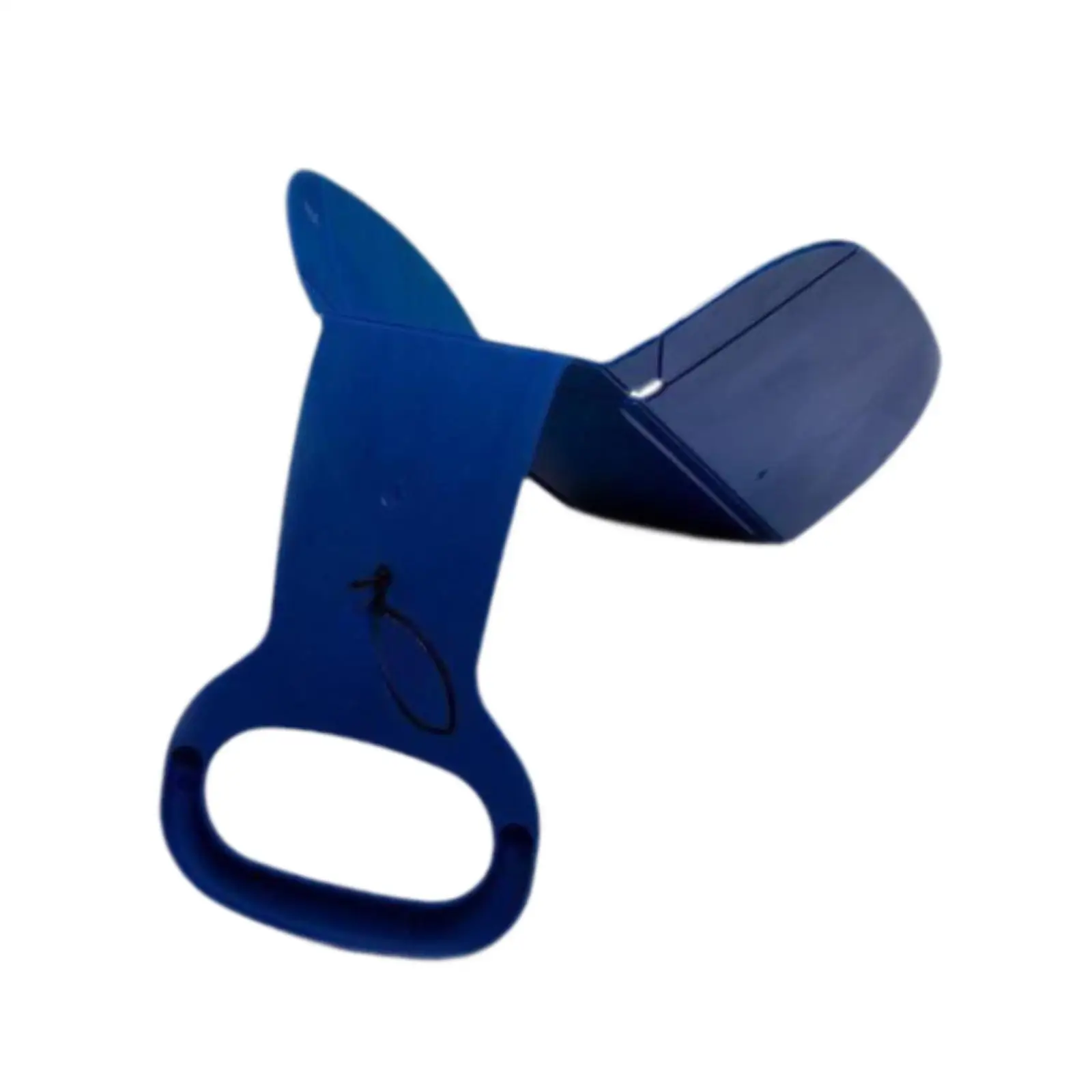 Plastic Snow Sled Lightweight Wear Resistant Folding Sledge Storage Toy for Winter Sliding Sports