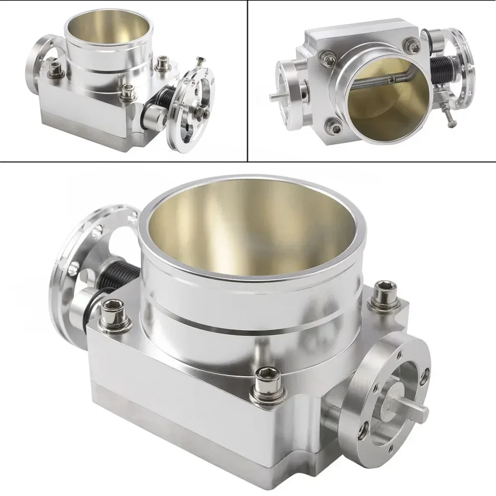 

Universal 70MM Aluminum Throttle Body Throttle Performance Intake Manifold Billet Aluminum High Flow Throttle Body Auto Parts