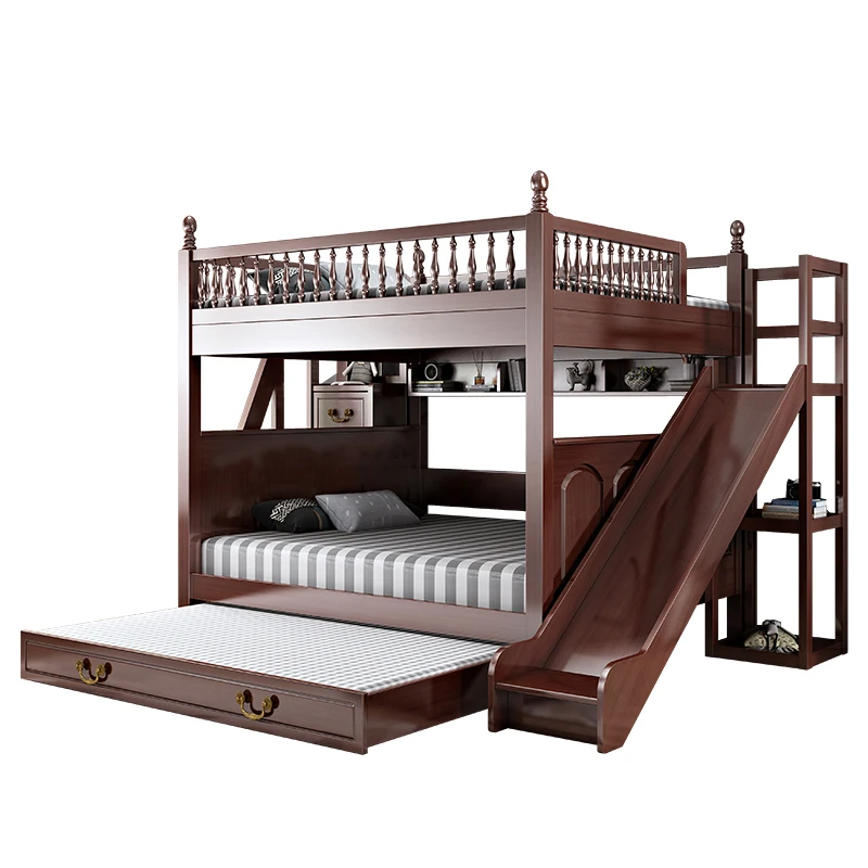 

1.2m children's bed, solid wood parallel bed, adult bunk bed 1.8 bunk bed, 1.5 mother bed