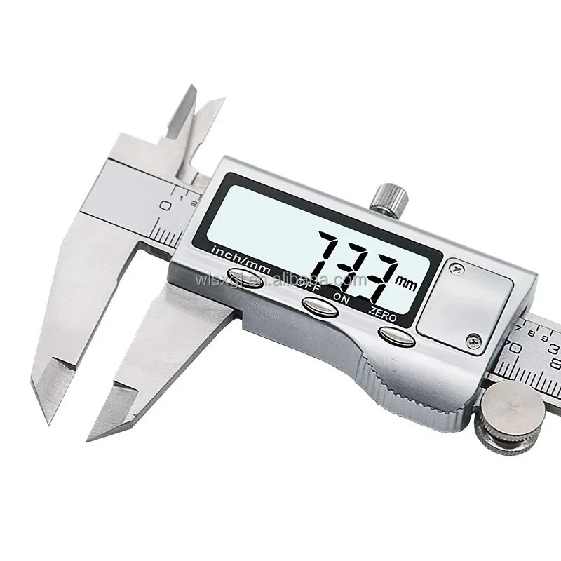 

150Mm Stainless Steel Digital Caliper Inch Electronic LCD Vernier Caliper 0.01mm Measuring Tool