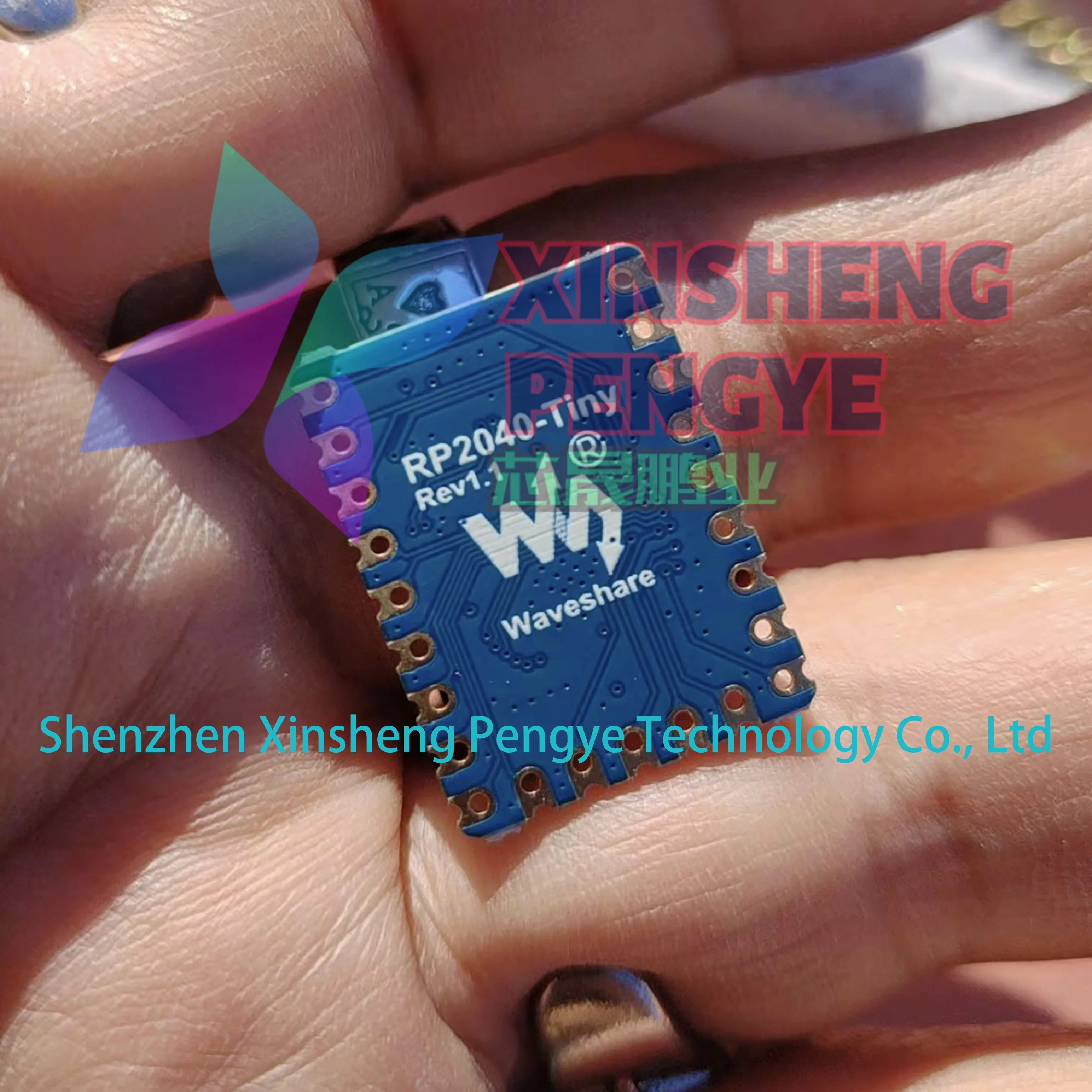 

10Pcs/Lot RP2040-Tiny Development Board Module RP2040 ZERO Raspberry Pi PICO USB Type C Interface 264KB SRAM 2MB Flash In Stock