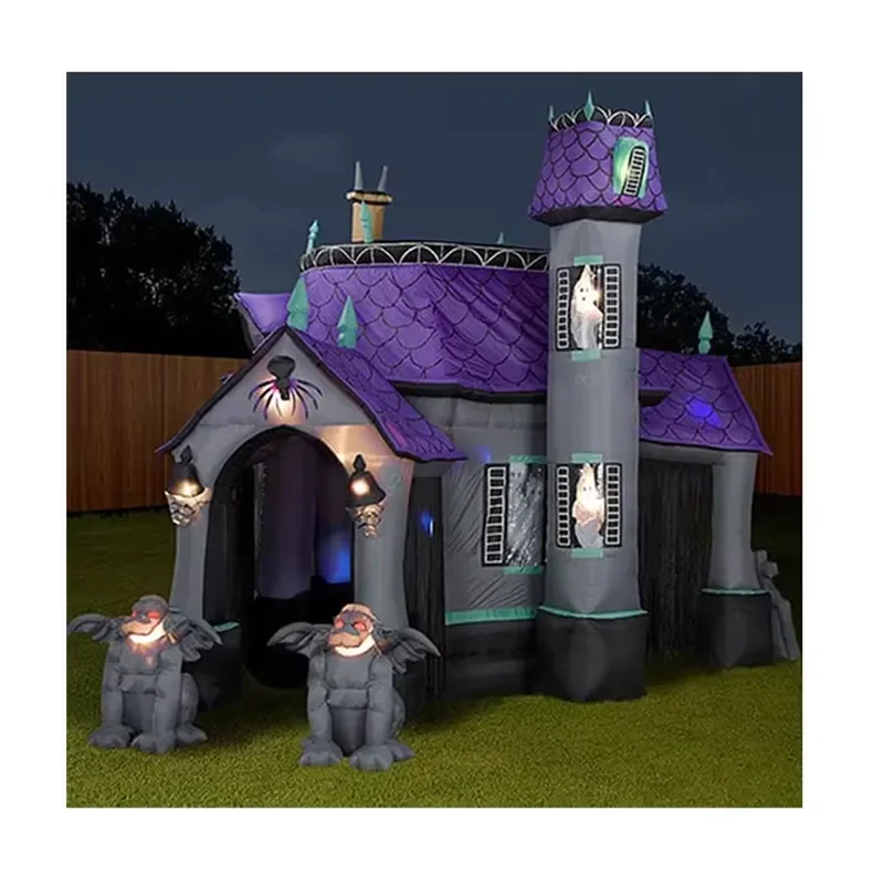 Holiday Decoration Inflatable Halloween Ghost Inflatable Haunted House,giant Halloween Inflatables for Sale