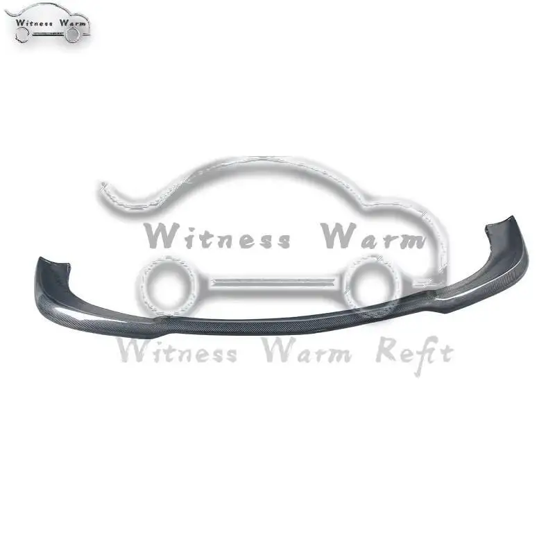 For Mercedes-benz W212 Sport Bumper 10-13 Amg Style Carbon Fiber Front Bumper Lip Spoiler Front Chin view 2